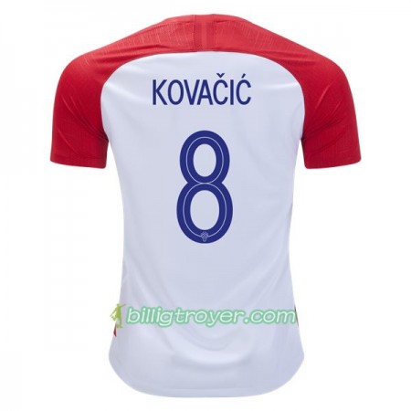 Billige Fotballdrakter Kroatia Kovacic 8 VM 2018 Hjemmedraktsett